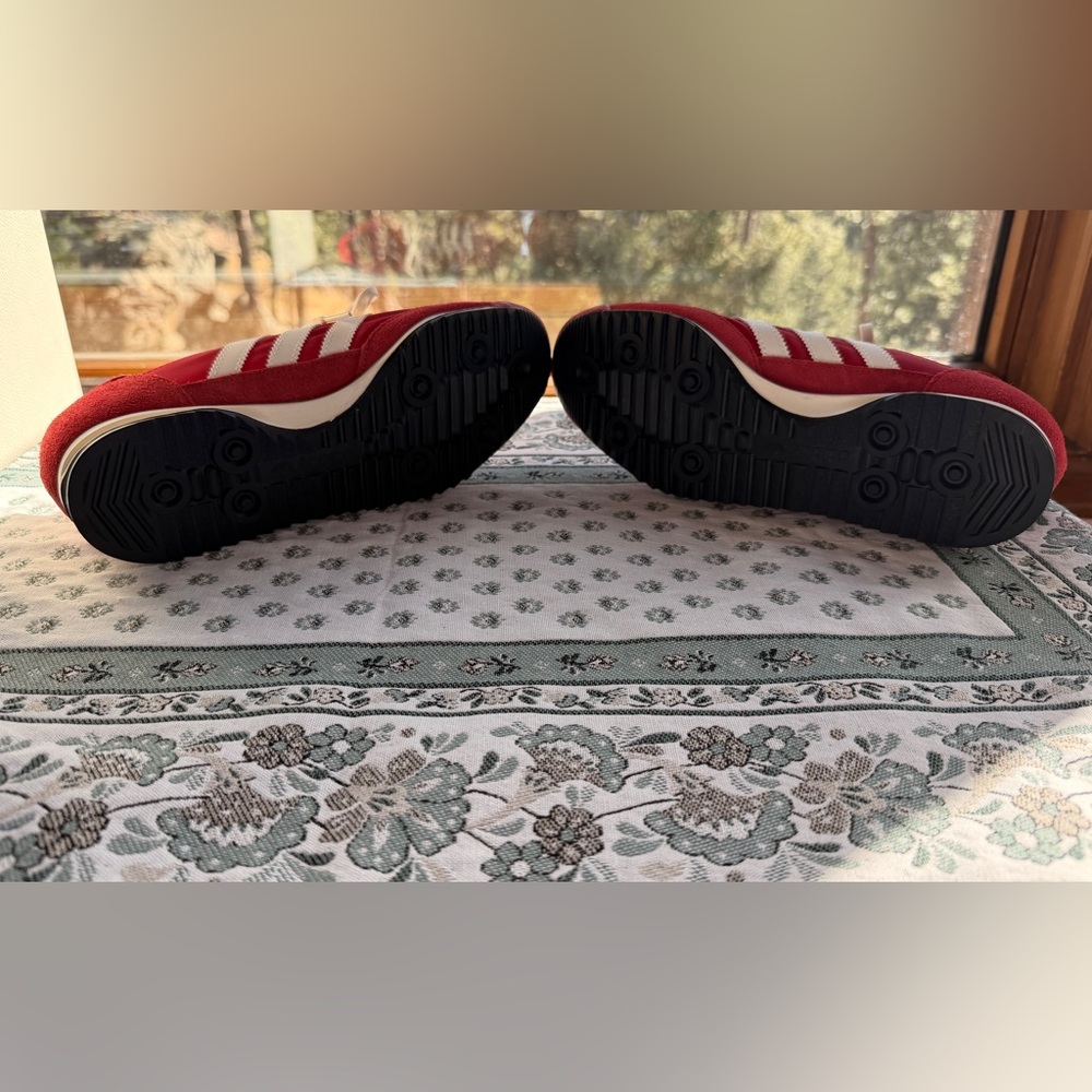 Adidas Originals SL 72 Retro Sneakers Better Scarlet/Cream White / Halo Blue 7.5 - Picture 5 of 9